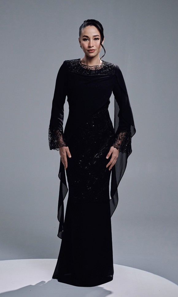 GRACIA DRESS - BLACK