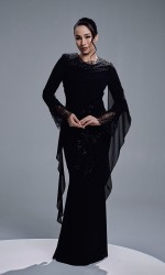 GRACIA DRESS - BLACK