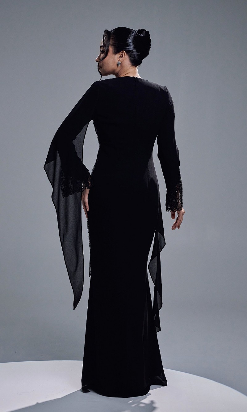 GRACIA DRESS - BLACK