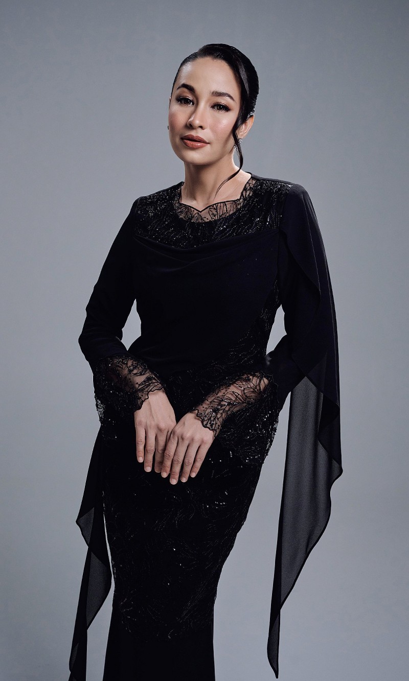 GRACIA DRESS - BLACK