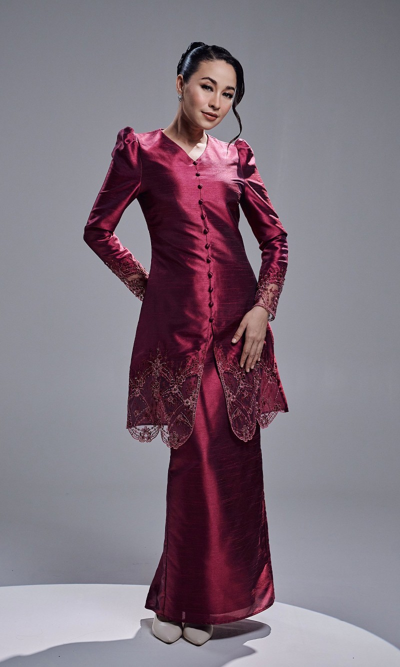 MAHSURI KURUNG - DARK FUSCHIA