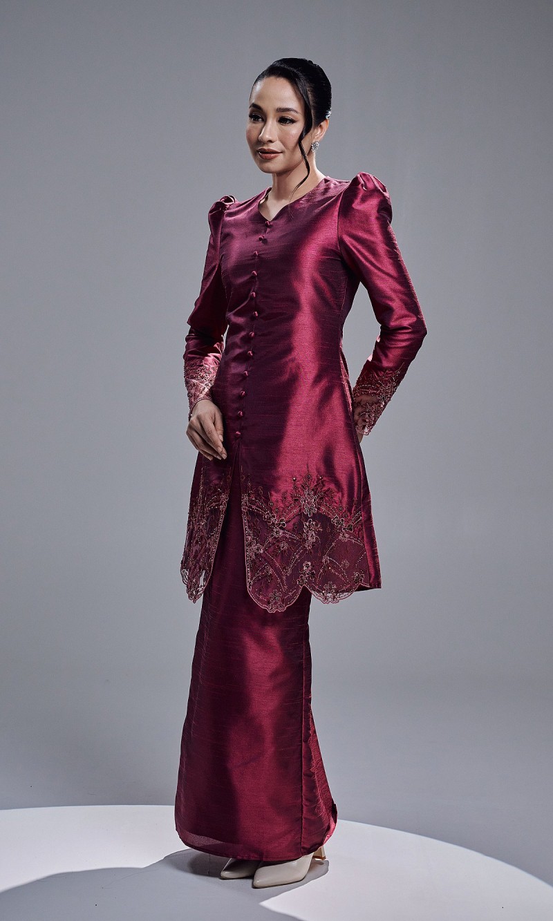 MAHSURI KURUNG - DARK FUSCHIA
