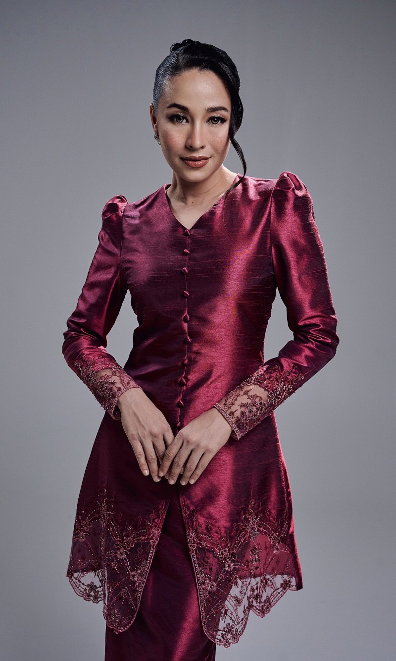 MAHSURI KURUNG - DARK FUSCHIA