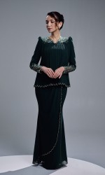 DANIA KURUNG - DARK GREEN