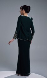 DANIA KURUNG - DARK GREEN