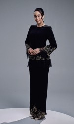 CAMERIA KURUNG - BLACK