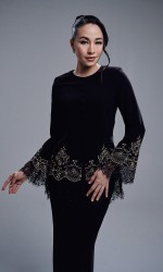 CAMERIA KURUNG - BLACK