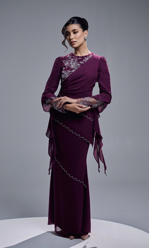 SABRINE KURUNG - DARK PURPLE