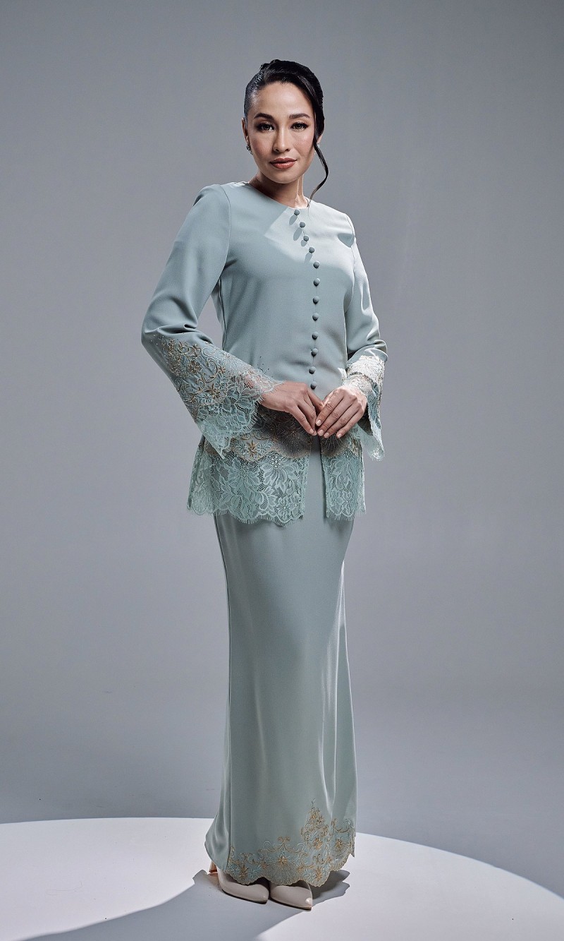 CAMERIA KURUNG - SAGE GREEN