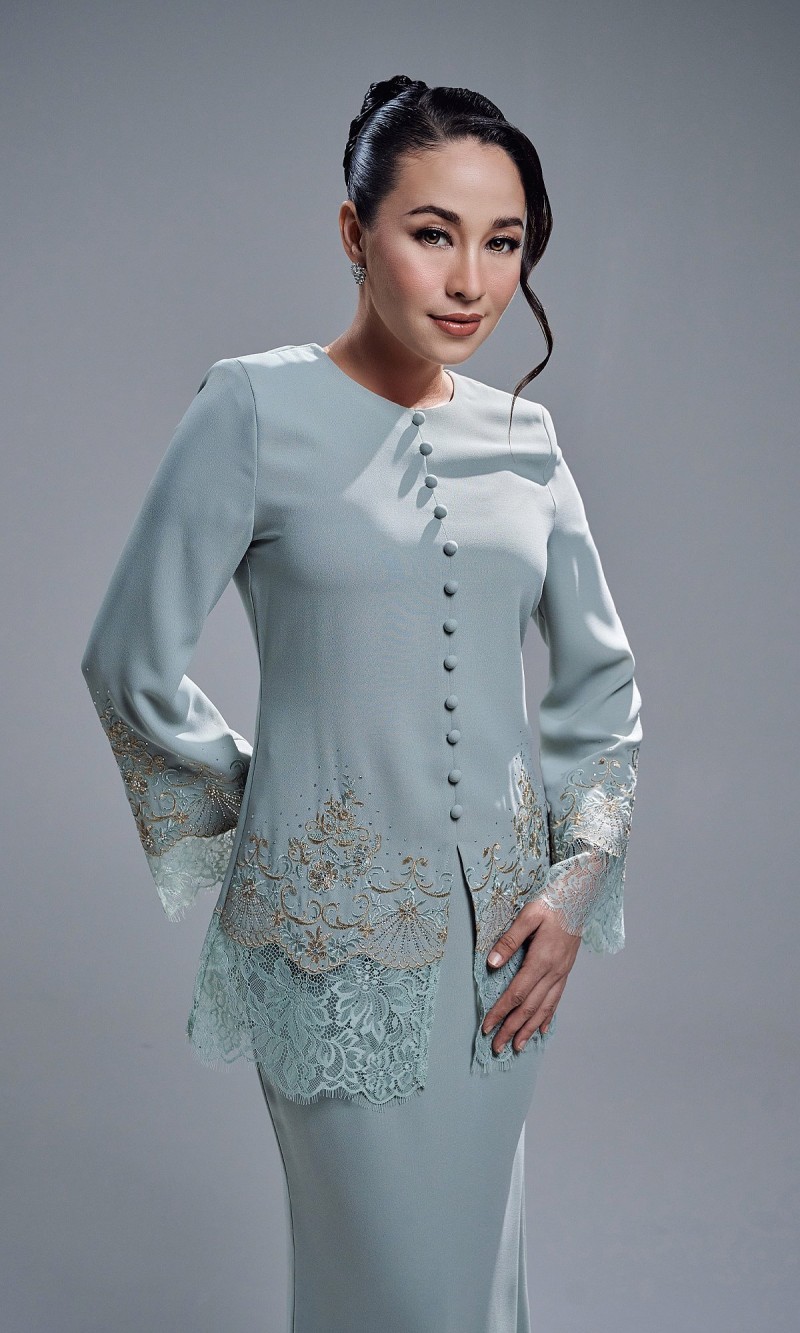 CAMERIA KURUNG - SAGE GREEN