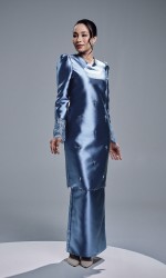 NAZIRA KURUNG - ASH BLUE