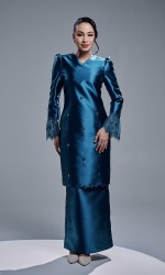 NAZIRA KURUNG - TEAL BLUE