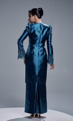 NAZIRA KURUNG - TEAL BLUE