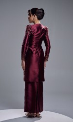 CALIS KURUNG - BURGUNDY