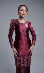 CALIS KURUNG - BURGUNDY