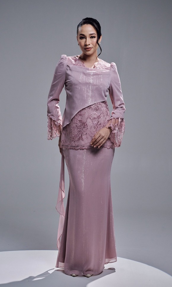 WAIDURI KURUNG - MAUVE BLUSH WAIDURI KURUNG - MAUVE BLUSH