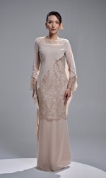 GRACIA DRESS - CHAMPAGNE