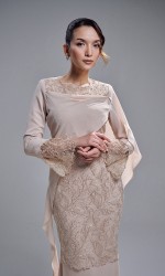 GRACIA DRESS - CHAMPAGNE