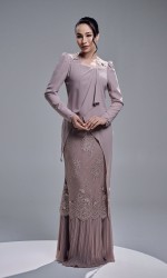 ELIYA DRESS - PALE MAUVE