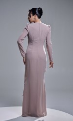 ELIYA DRESS - PALE MAUVE