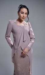 ELIYA DRESS - PALE MAUVE