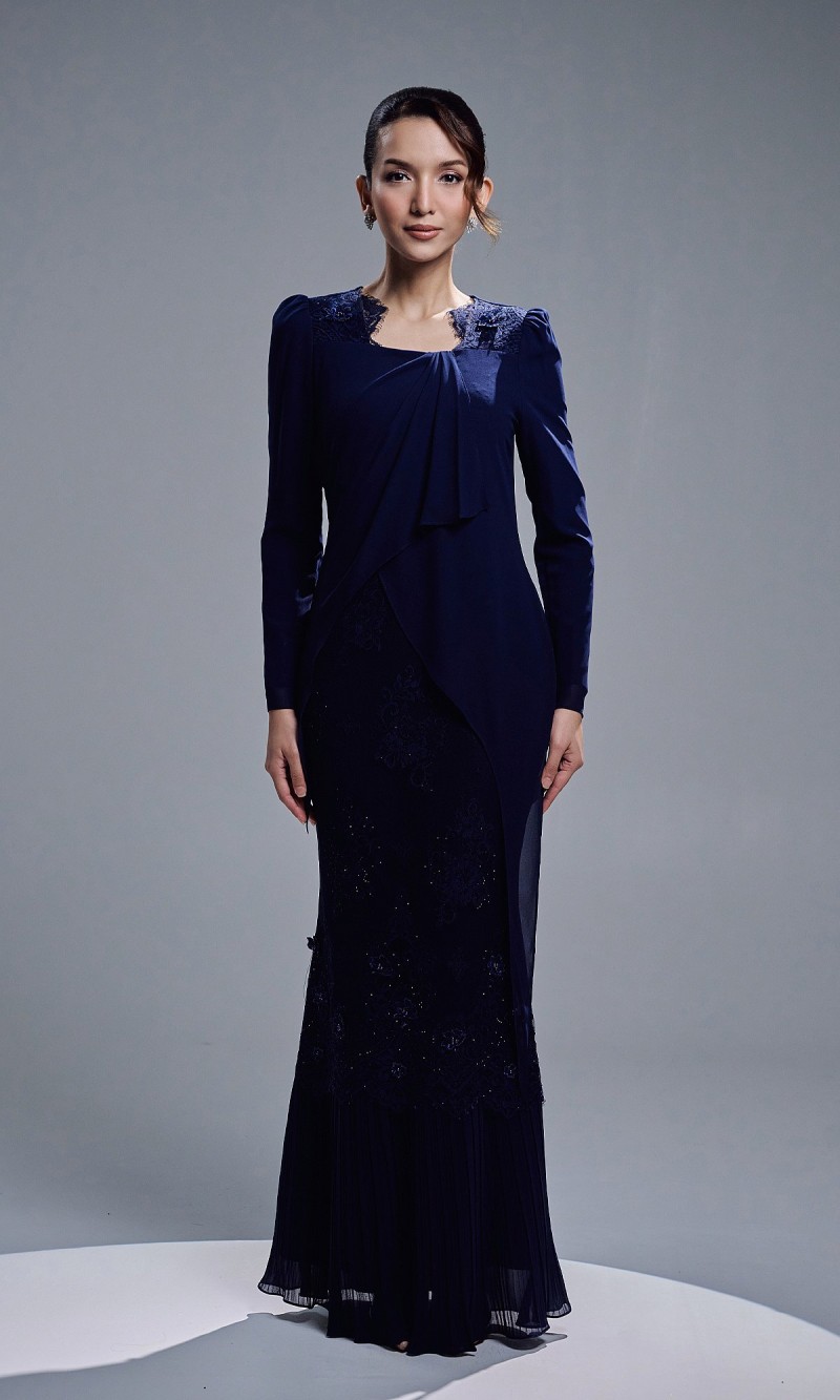 ELIYA DRESS - NAVY