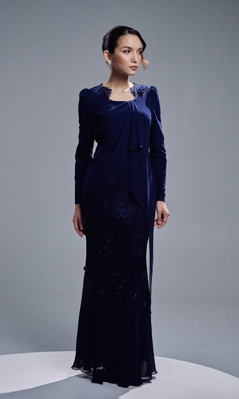 ELIYA DRESS - NAVY