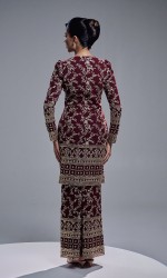 ARISYA KURUNG - BURGUNDY