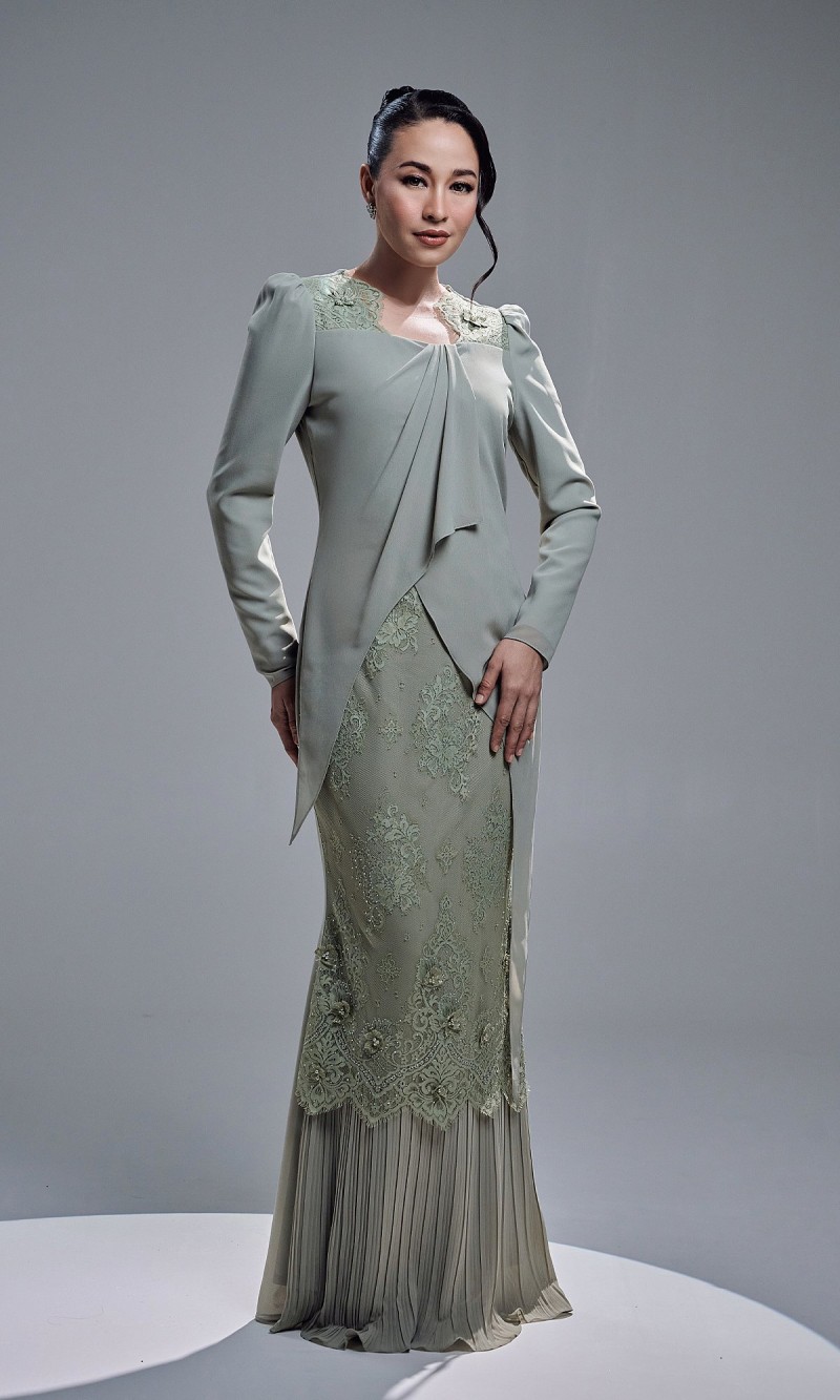 ELIYA DRESS - GEORGIAN GREEN