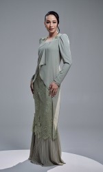 ELIYA DRESS - GEORGIAN GREEN