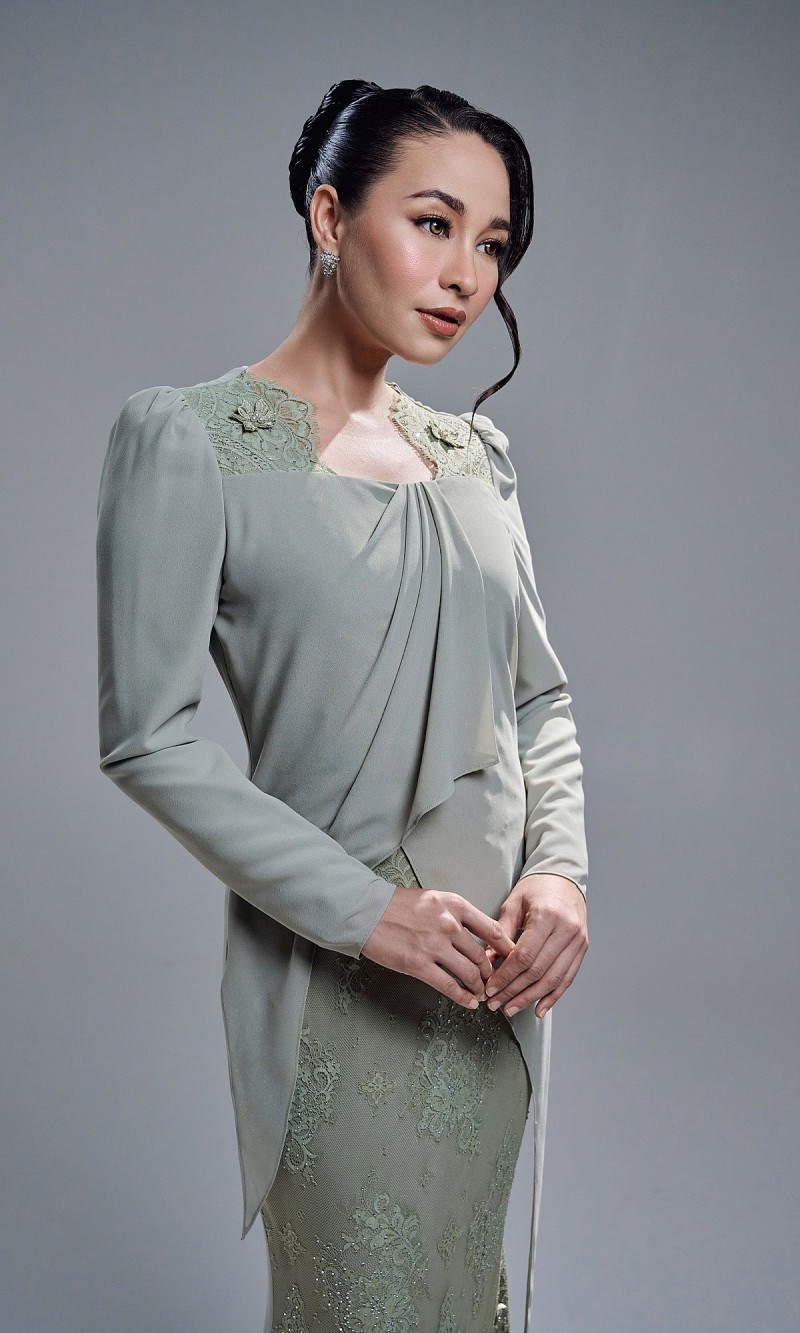 ELIYA DRESS - GEORGIAN GREEN