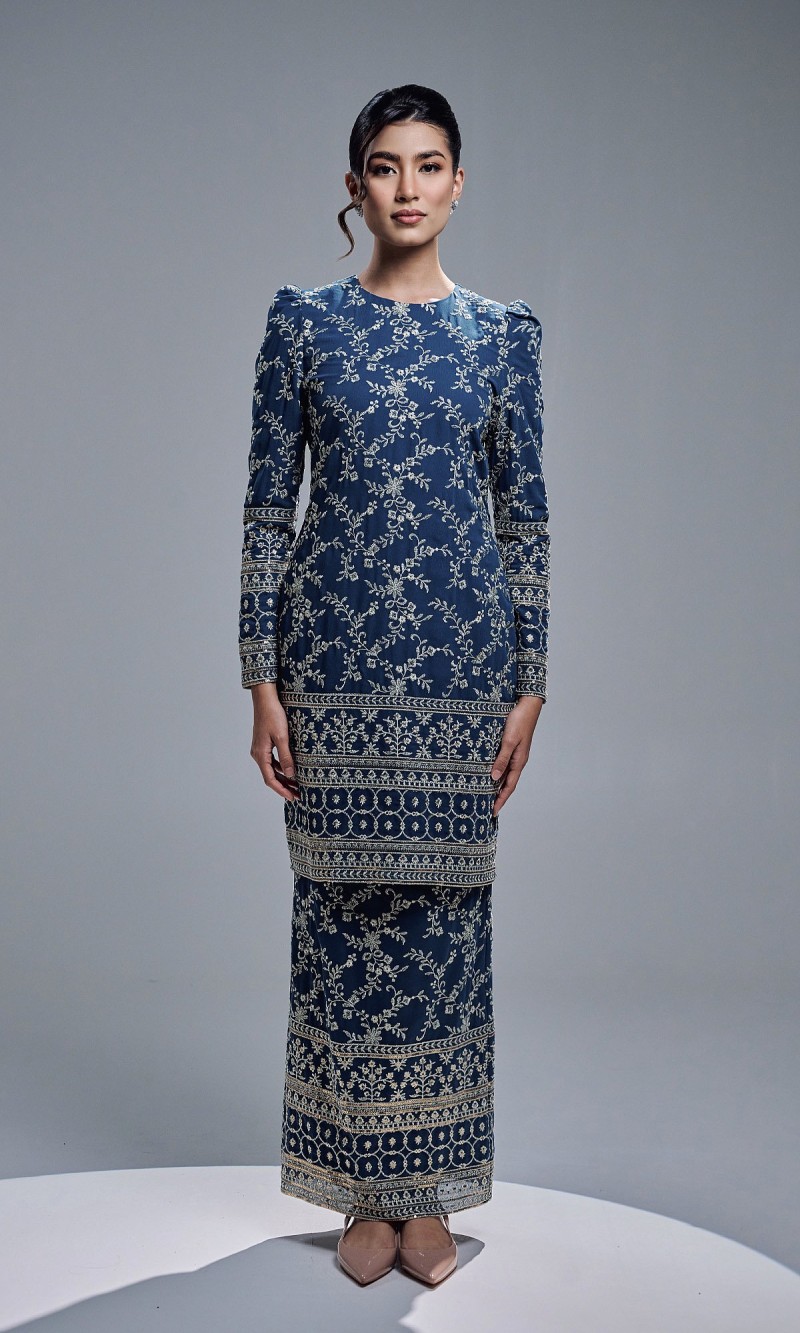 ARISYA KURUNG - TEAL BLUE