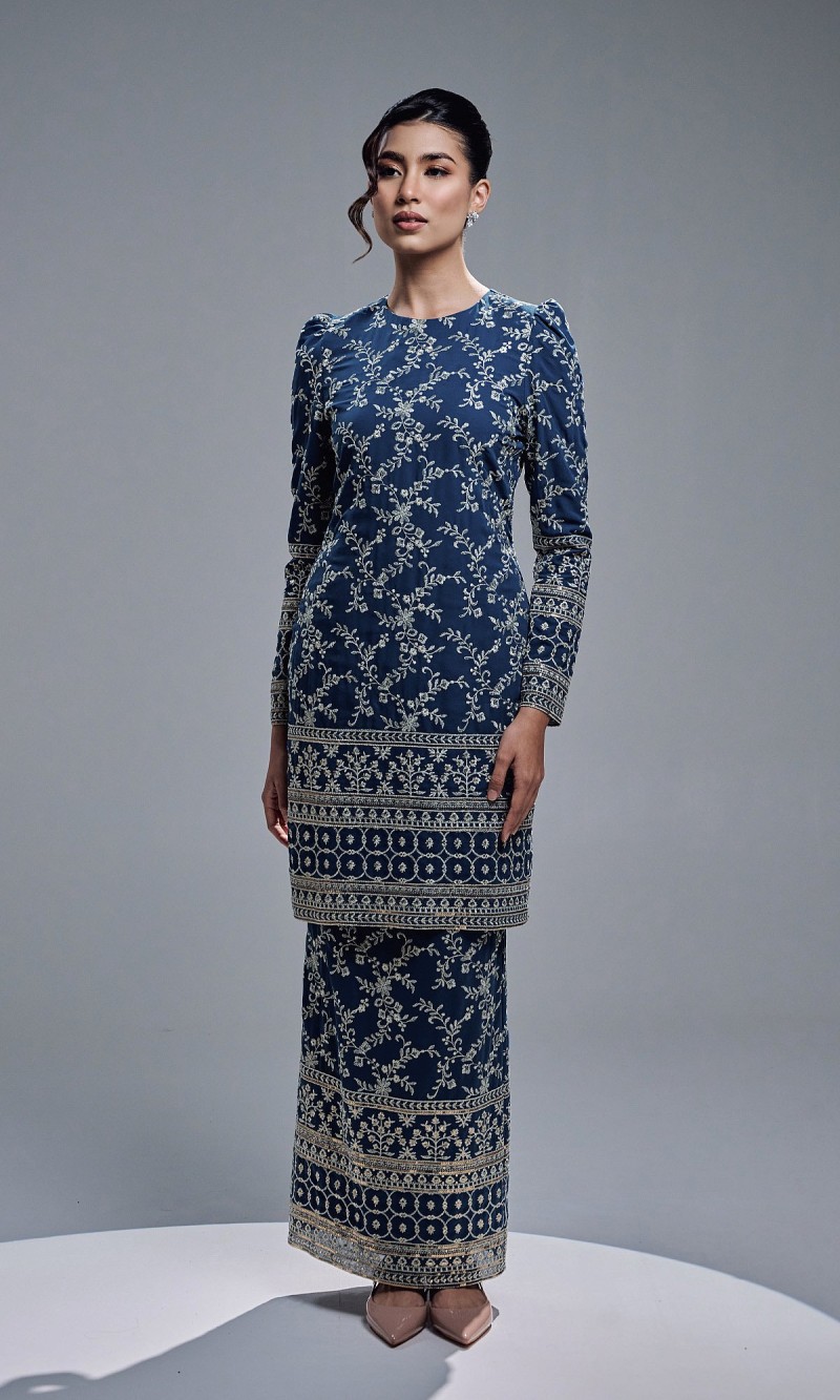 ARISYA KURUNG - TEAL BLUE