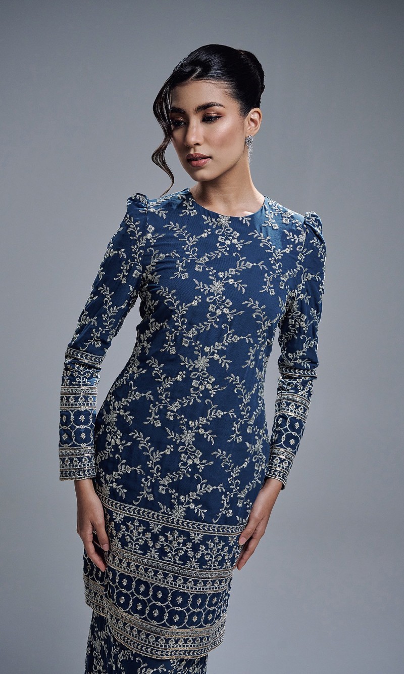 ARISYA KURUNG - TEAL BLUE