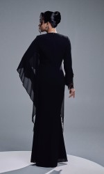 RAEESA DRESS - BLACK