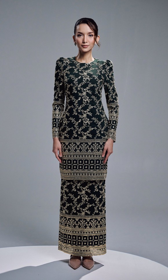 ARISYA KURUNG - DARK GREEN