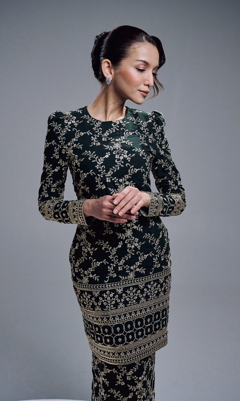 ARISYA KURUNG - DARK GREEN