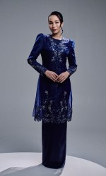 TIARA DRESS - NAVY