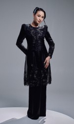 TIARA DRESS - BLACK