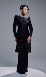 TIARA DRESS - BLACK