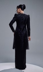 TIARA DRESS - BLACK
