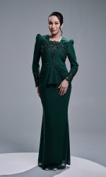 ASRIVIA DRESS - EMERALD