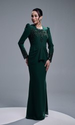 ASRIVIA DRESS - EMERALD