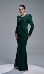 ASRIVIA DRESS - EMERALD