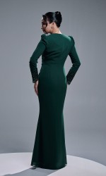 ASRIVIA DRESS - EMERALD