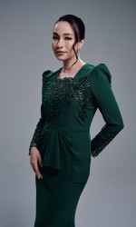 ASRIVIA DRESS - EMERALD
