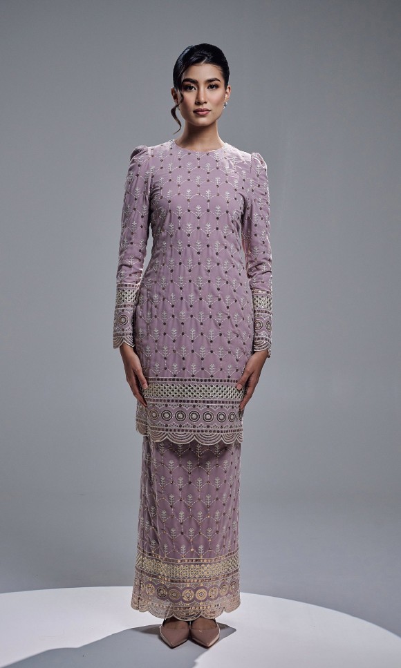 MARAVIA KURUNG - MAUVE BLUSH MARAVIA KURUNG - MAUVE BLUSH