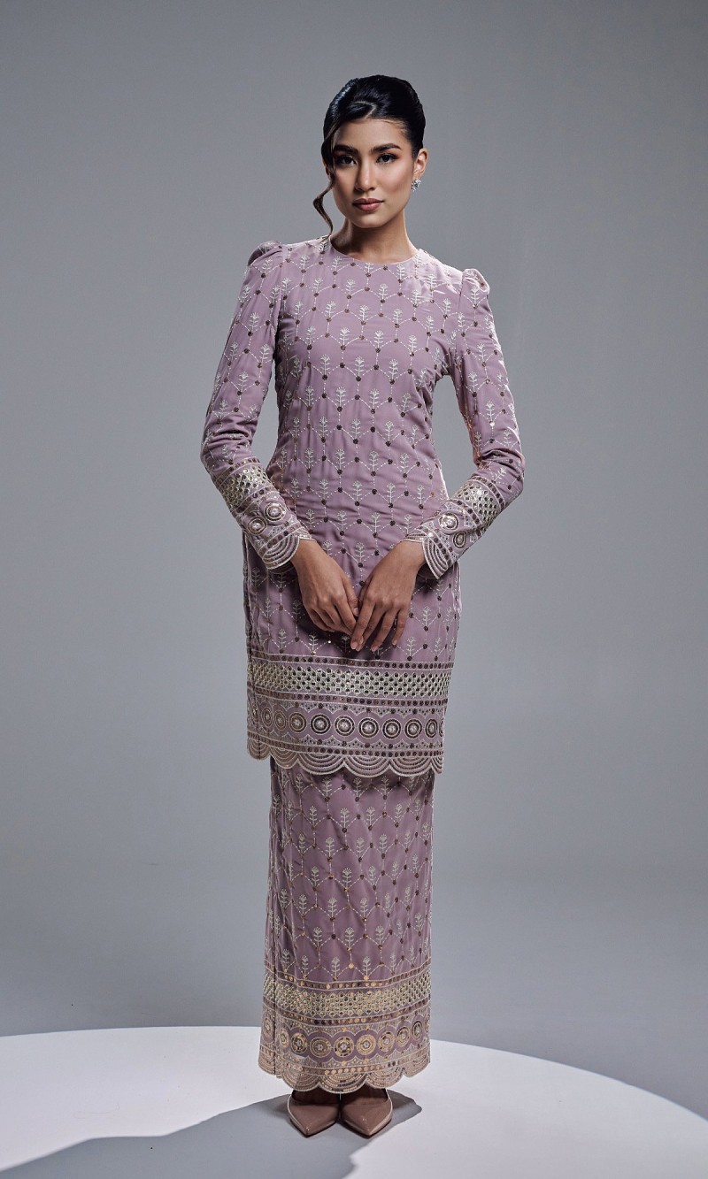 MARAVIA KURUNG - MAUVE BLUSH