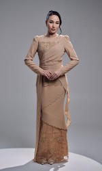 ESTALIA DRESS - GOLD
