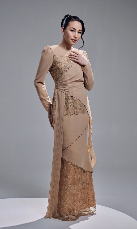ESTALIA DRESS - GOLD